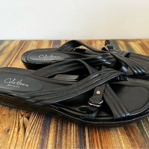 Cole Haan Nike Lab G Series Black Slip-on Slide Sandals Size 8B